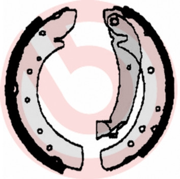 BREMBO Bremsbackensatz