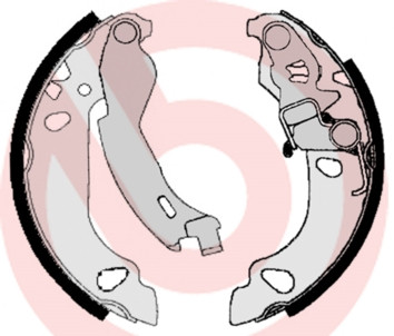 BREMBO Bremsbackensatz