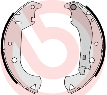 BREMBO Bremsbackensatz