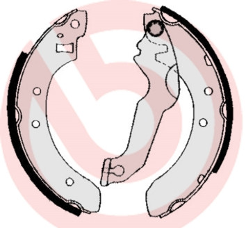 BREMBO Bremsbackensatz