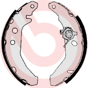 BREMBO Bremsbackensatz