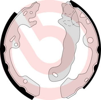 BREMBO Bremsbackensatz