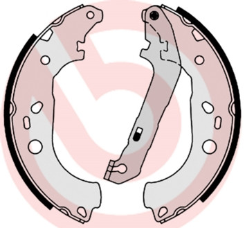 BREMBO Bremsbackensatz