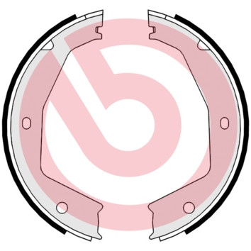 BREMBO Bremsbackensatz, Feststellbremse