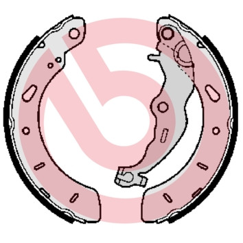 BREMBO Bremsbackensatz