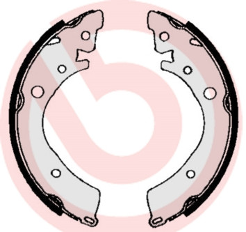 BREMBO Bremsbackensatz