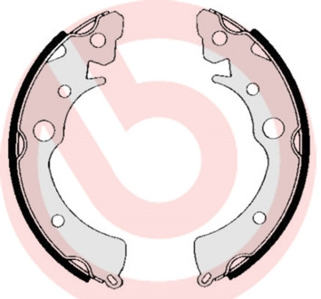 BREMBO Bremsbackensatz