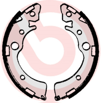 BREMBO Bremsbackensatz