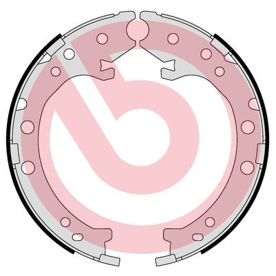 BREMBO Bremsbackensatz, Feststellbremse