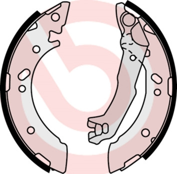 BREMBO Bremsbackensatz