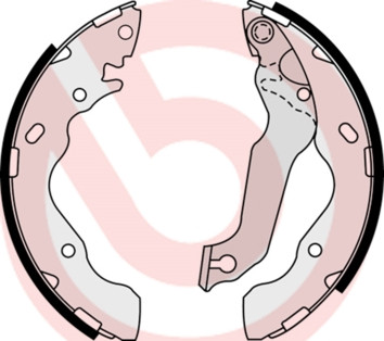 BREMBO Bremsbackensatz