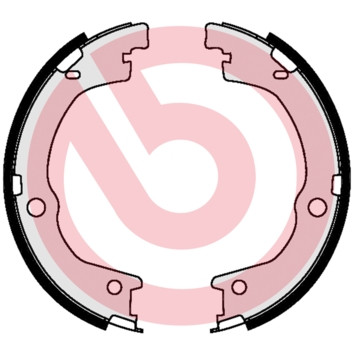 BREMBO Bremsbackensatz, Feststellbremse