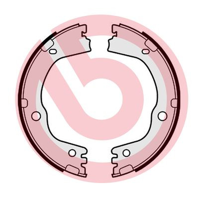 BREMBO Bremsbackensatz, Feststellbremse