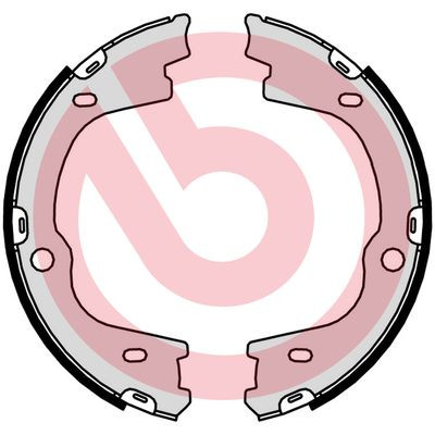 BREMBO Bremsbackensatz, Feststellbremse