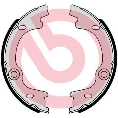 BREMBO Bremsbackensatz, Feststellbremse