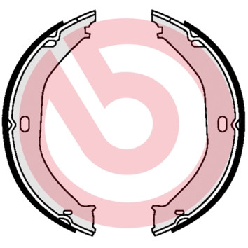 BREMBO Bremsbackensatz, Feststellbremse