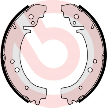 BREMBO Bremsbackensatz