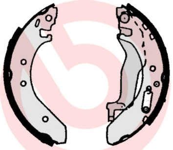 BREMBO Bremsbackensatz