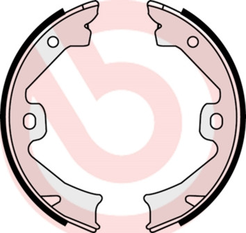 BREMBO Bremsbackensatz, Feststellbremse