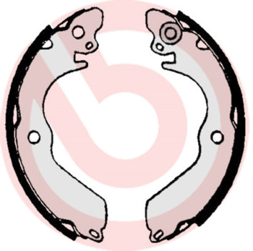 BREMBO Bremsbackensatz