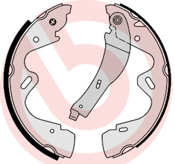 BREMBO Bremsbackensatz