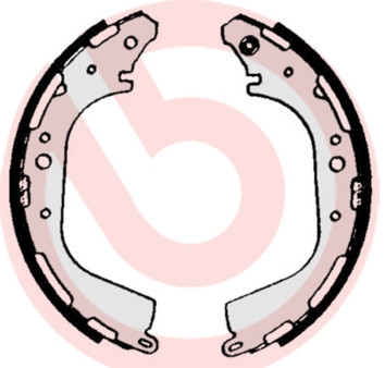 BREMBO Bremsbackensatz