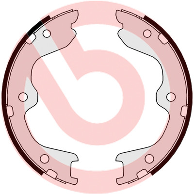 BREMBO Bremsbackensatz, Feststellbremse