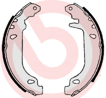 BREMBO Bremsbackensatz