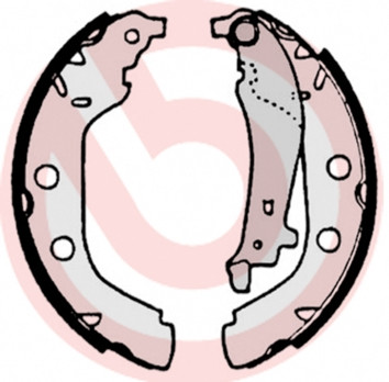 BREMBO Bremsbackensatz