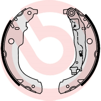 BREMBO Bremsbackensatz