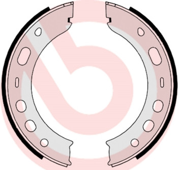 BREMBO Bremsbackensatz, Feststellbremse