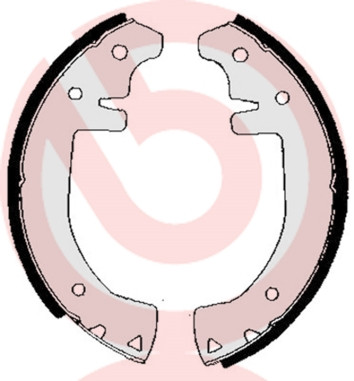 BREMBO Bremsbackensatz