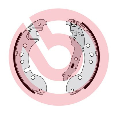BREMBO Bremsbackensatz