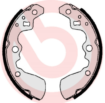 BREMBO Bremsbackensatz