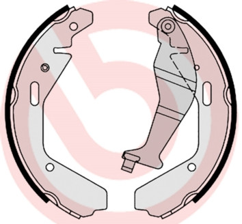 BREMBO Bremsbackensatz