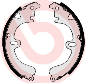 BREMBO Bremsbackensatz