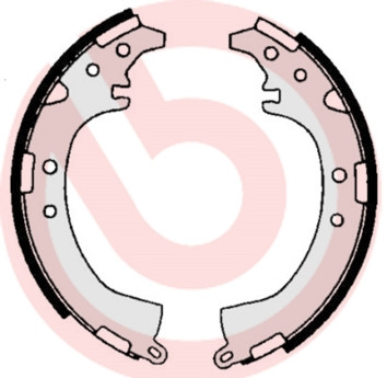 BREMBO Bremsbackensatz