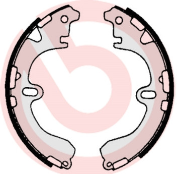 BREMBO Bremsbackensatz