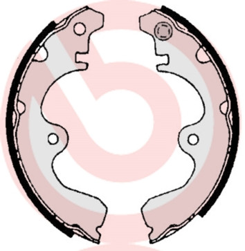 BREMBO Bremsbackensatz