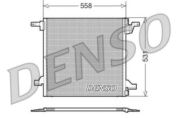DENSO Kondensator, Klimaanlage