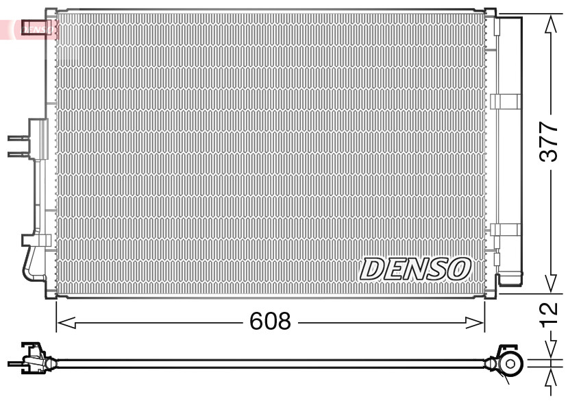 DENSO Kondensator, Klimaanlage