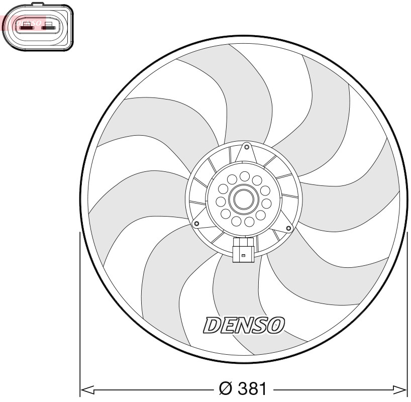DENSO Lüfter, Motorkühlung