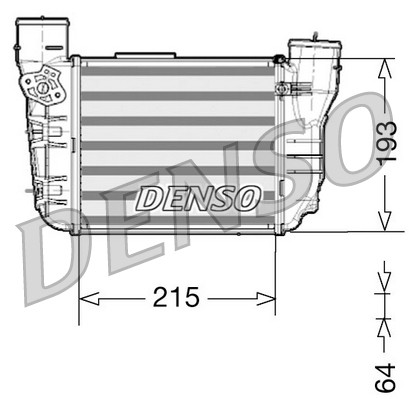 DENSO Ladeluftkühler