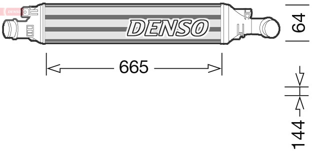 DENSO Ladeluftkühler
