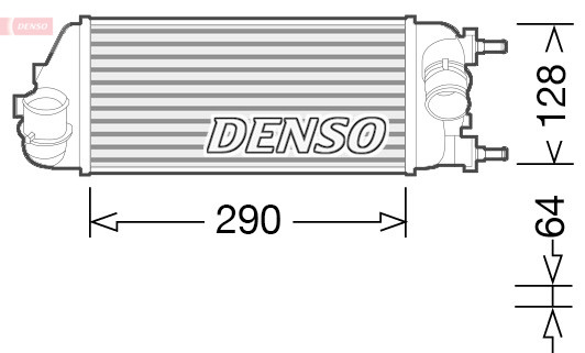 DENSO Ladeluftkühler