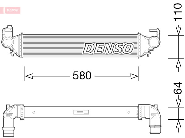 DENSO Ladeluftkühler