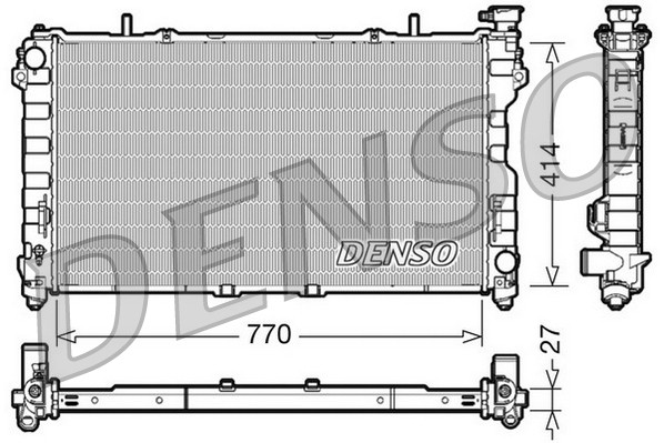 DENSO Kühler, Motorkühlung