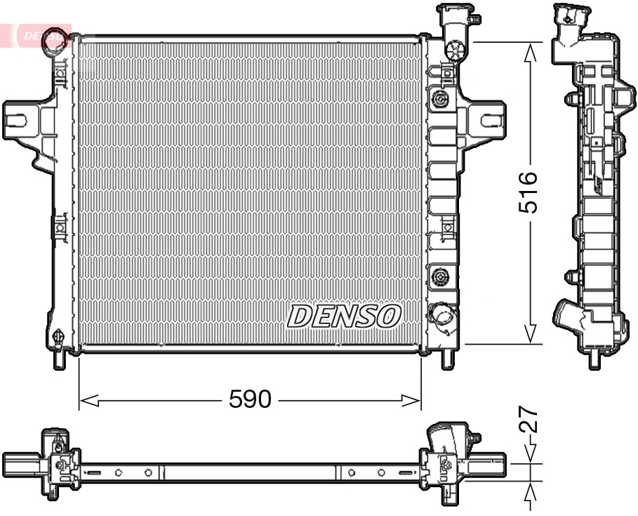 DENSO Kühler, Motorkühlung