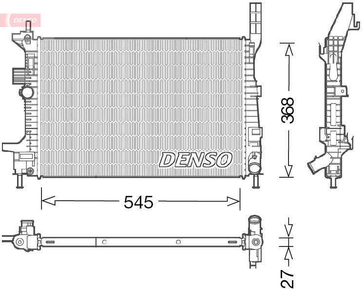 DENSO Kühler, Motorkühlung