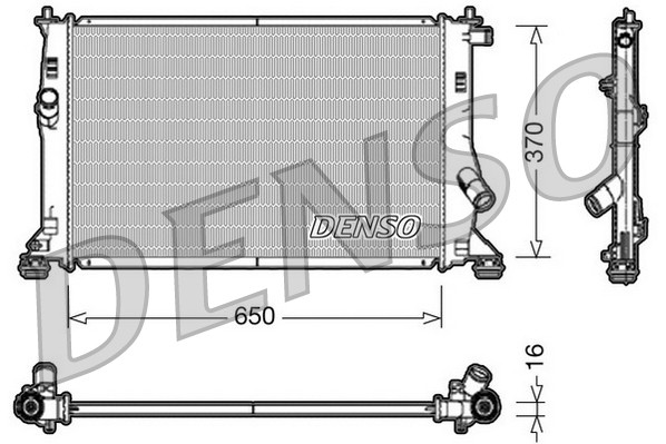 DENSO Kühler, Motorkühlung